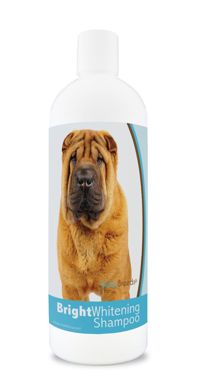 Healthy Breeds Chinese Shar Pei Bright Whitening Shampoo 12 oz