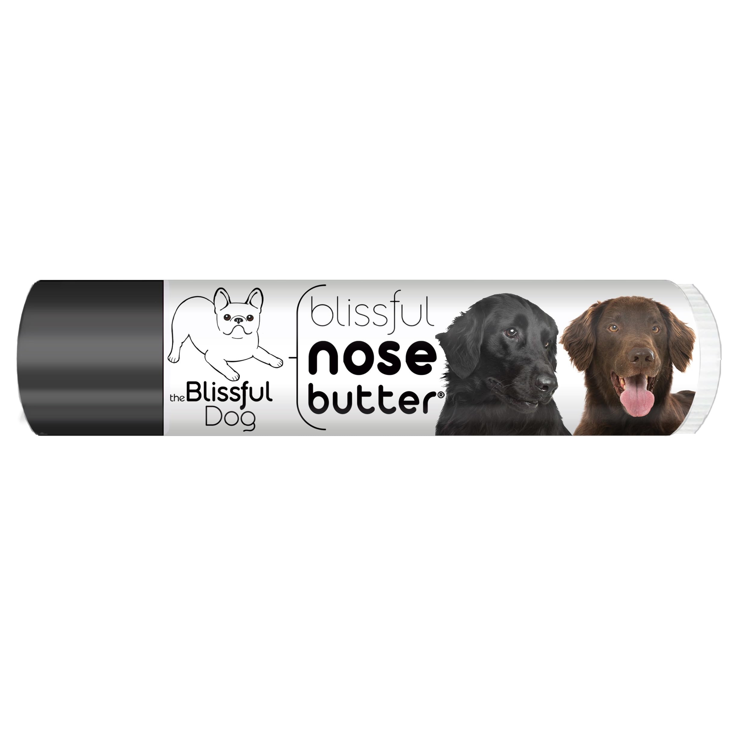 The Blissful Dog Flat-Coat Retriever Unscented Nose Butter - Dog Nose Butter, 0.15 Ounce