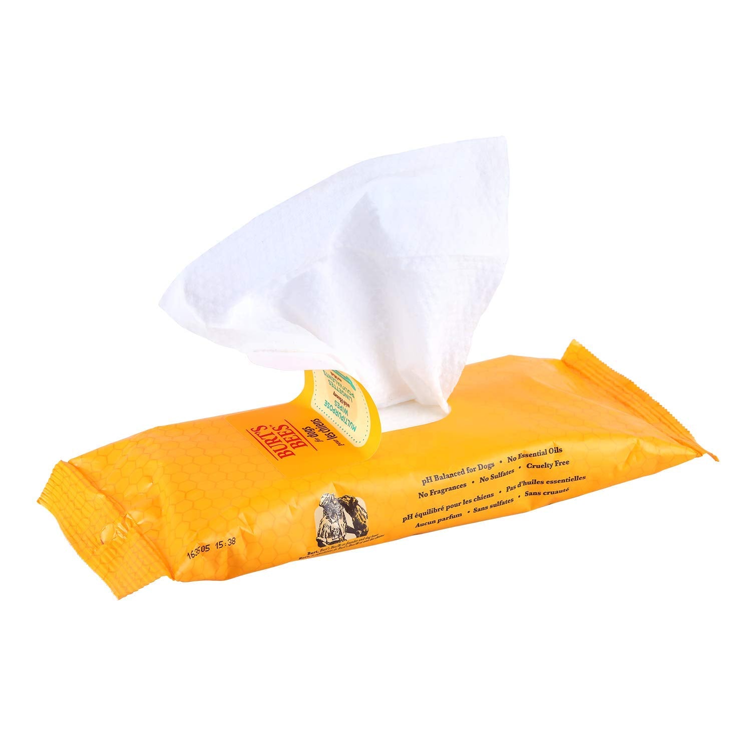 Burt'S Bees For Pets Natural Multipurpose Dog Grooming Wipes  Puppy & Dog Wipes For All Purpose Cleaning  Cruelty Free, Sulfate