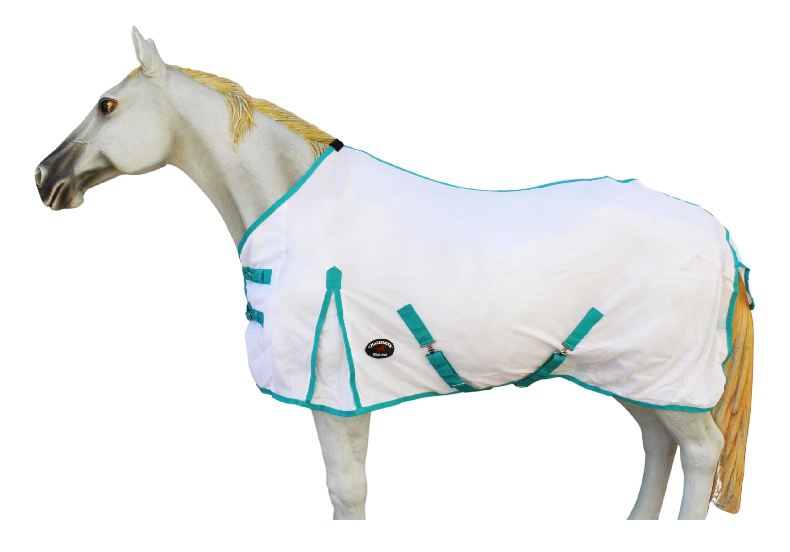 CHALLENGER 78 Horse Airflow Mesh Summer Light FlySheet Teal 7333