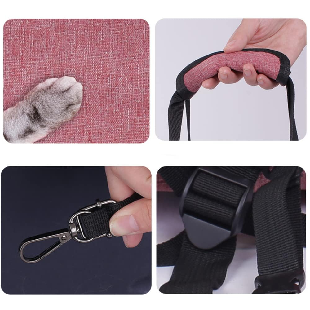 Falytemow Pet Carrier Backpack With Wheel And Fan For Small Dogs And Cats Under 22Lb Collapsible Breathable System Waterproof Ca