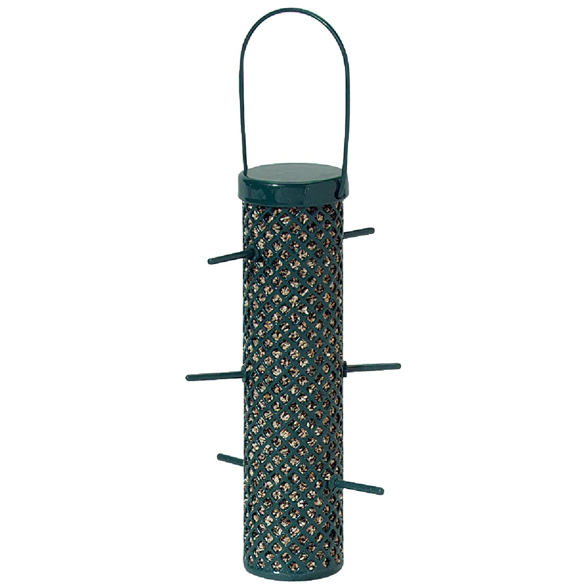 C&S Products CS Products Wild Bird 24 oz. Wire Tube Nugget Feeder 20 ports