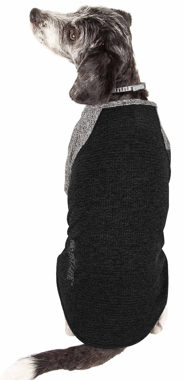 Pet Life ® Active 'Hybreed' Dog Fitness and Yoga Pet T-Shirt Dog Clothes - Performance Dog T-Shirt with 4-Way-Stretch, Reflective and Quick-Dry Technology - Summer Dog Shirts