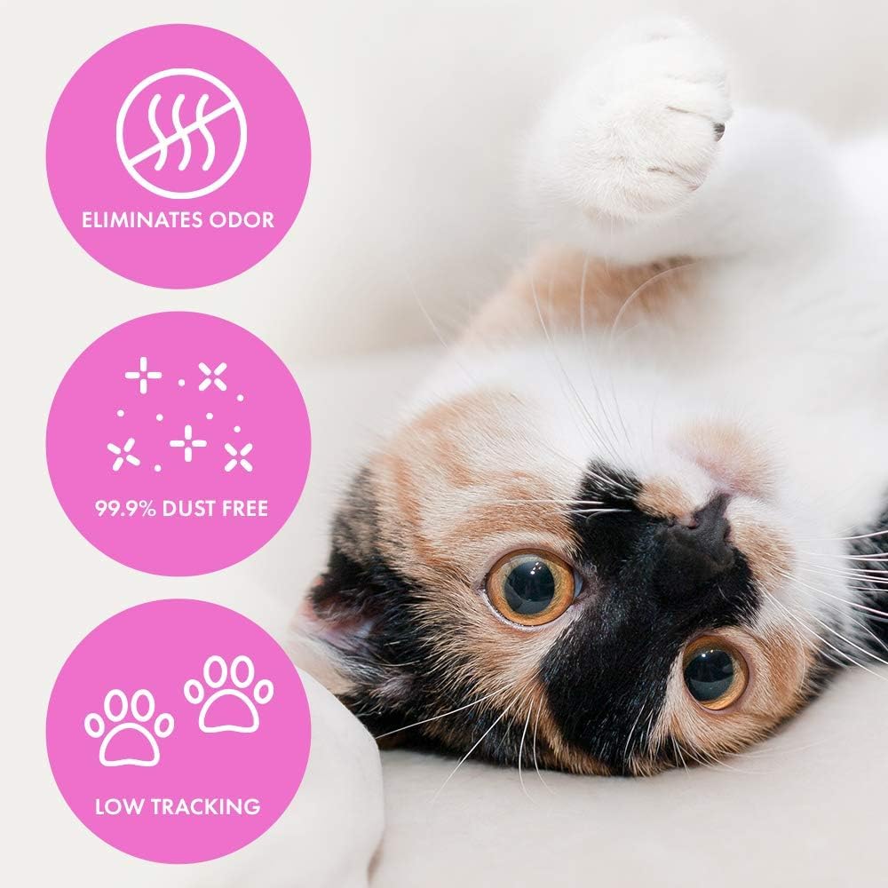 Ultra Micro Crystals Cat Litter - 99.9% Dust Free, Soft On Paws, Fragrance Free - 5 Lbs.