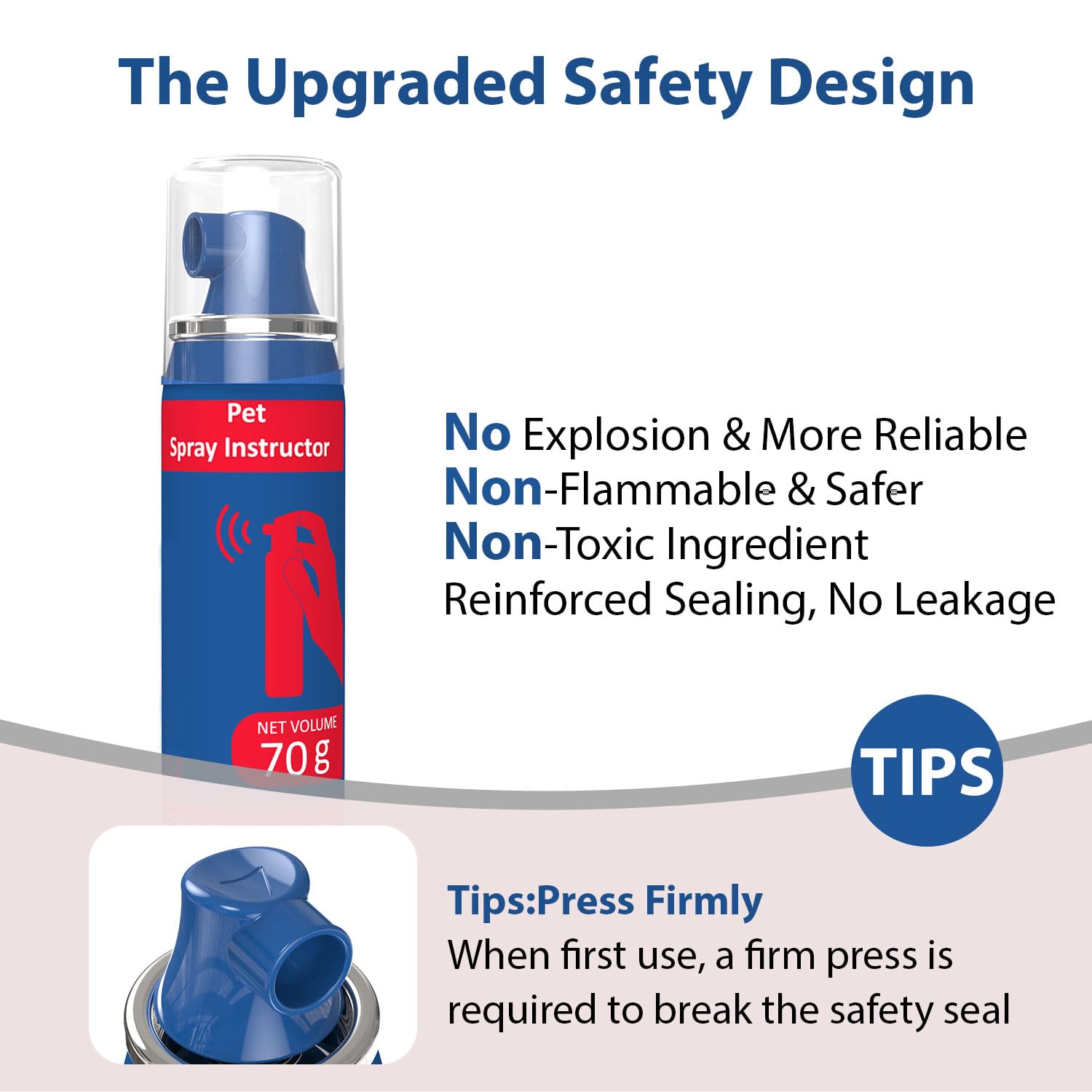 Gutes Leben Dog Corrector Spray, 70ml, Instructor Spray Dog Trainer for Stops Barking, Jumping Up, Help Stop Unnecessary Dog Beh