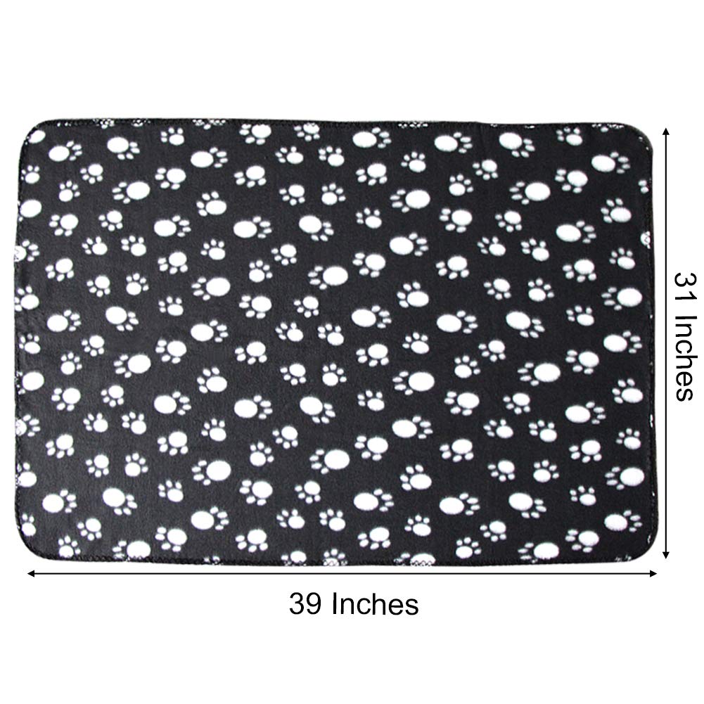 Comsmart Warm Paw Print Blanket/Bed Cover For Dogs And Cats
