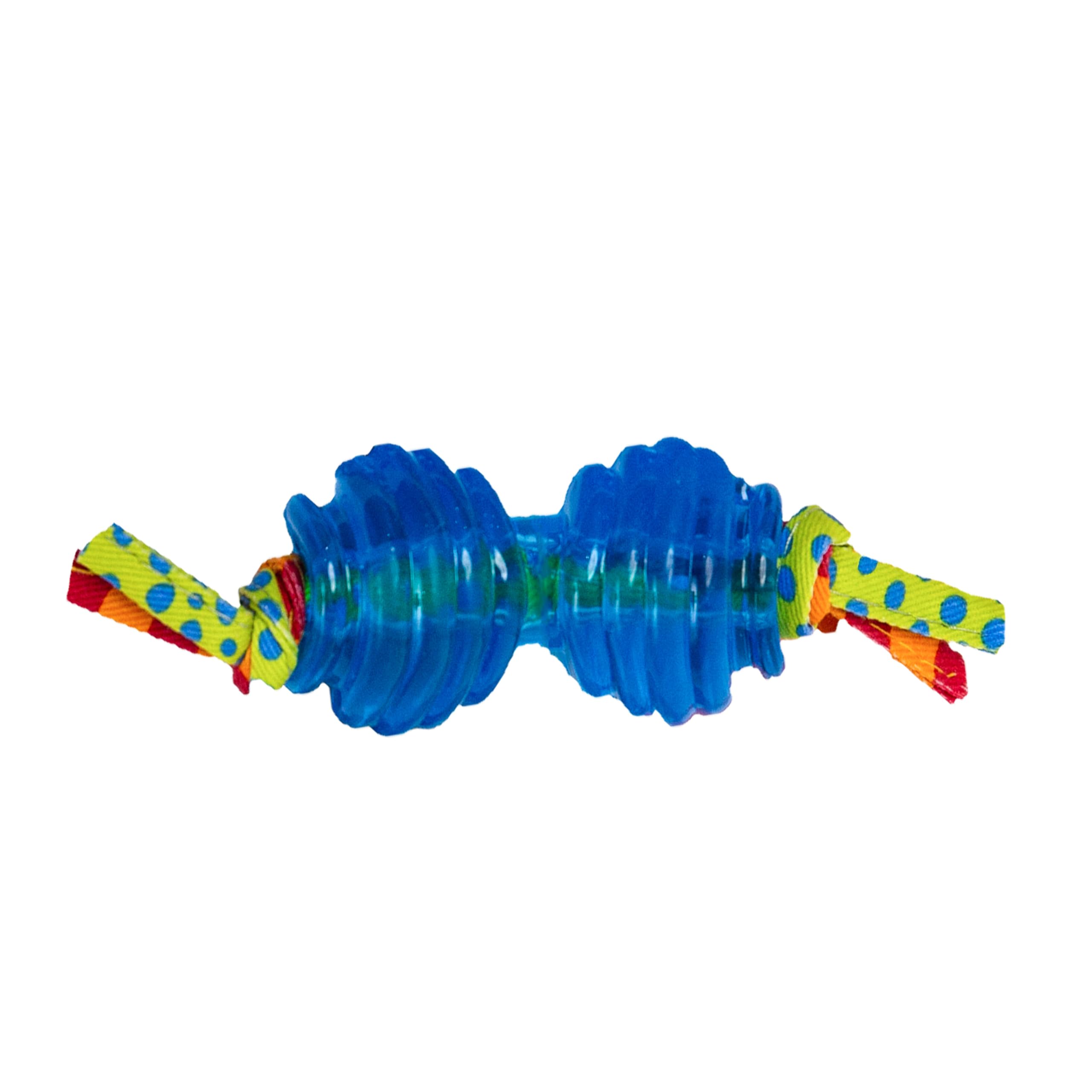 Petstages Mini Orka Chew Pair Bone & Dumbbell Dog Toys - 2 Pack