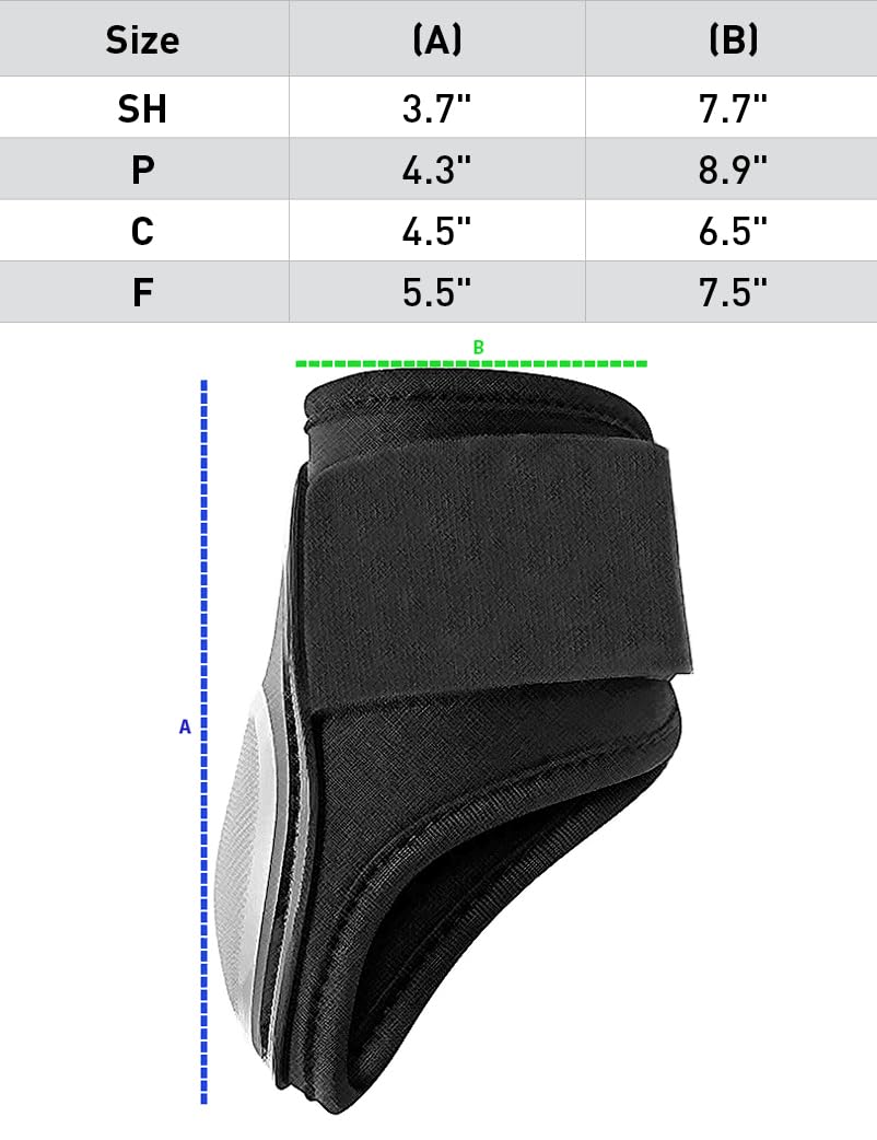 HORZE Adepto Fetlock Boots - Steel Grey - Horse