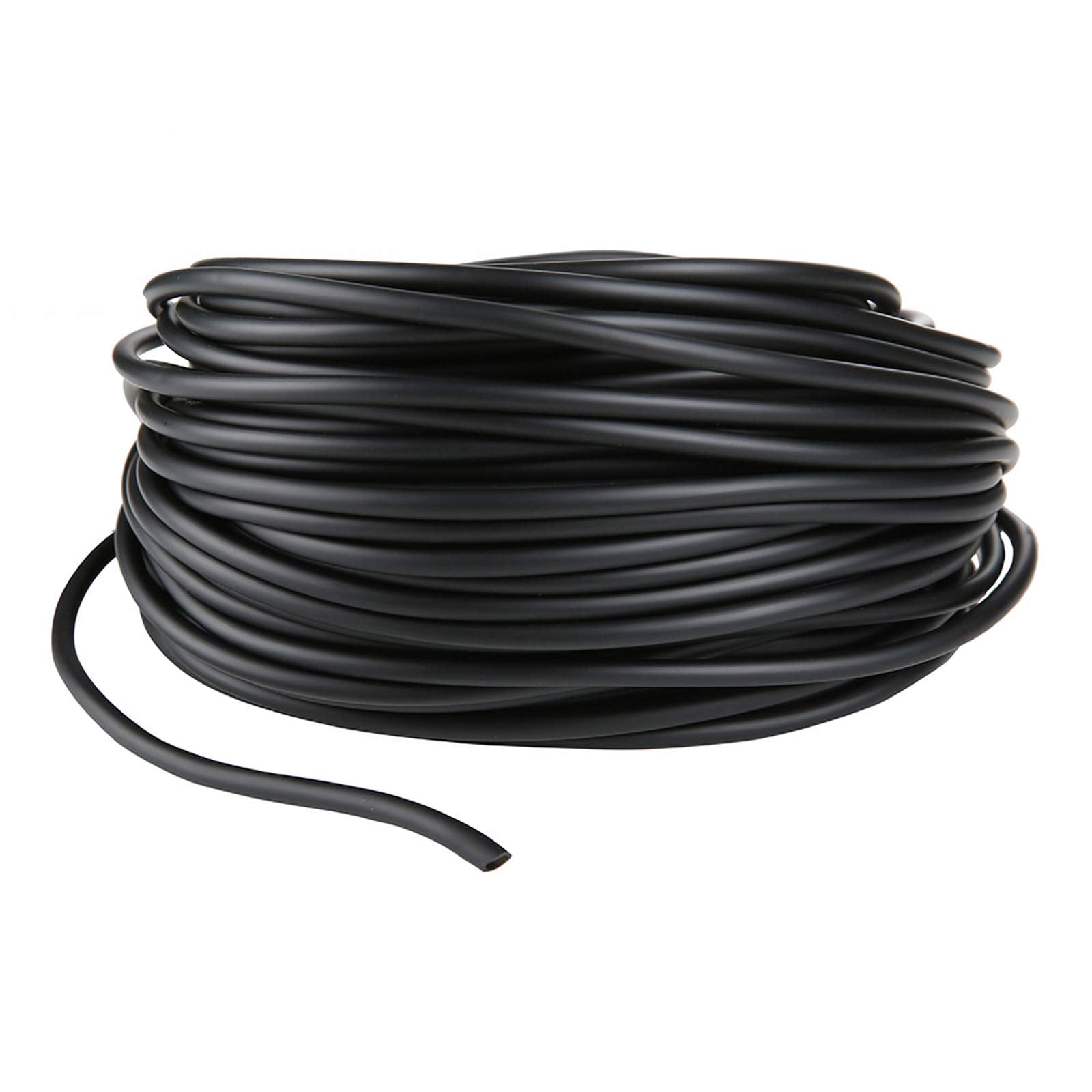 Jih Aquarium 100 Feet Airline Tubing Standard 3/16' With Connectors For Fish Tank Terrariums, And Hydroponics