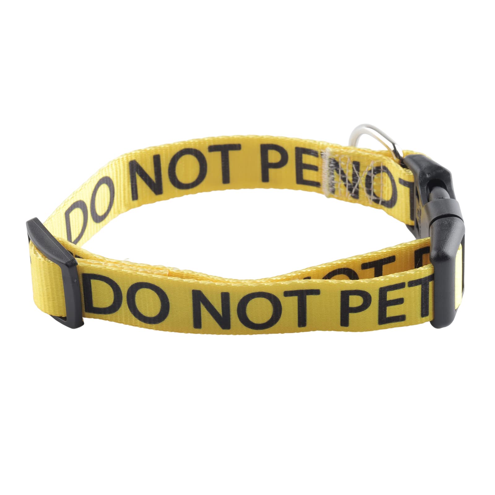 Cenwa Do Not Pet/Caution Dog Collar Stay Away Dog Collar Do Not Touch Dog Collar (Yellow Do Not Pet)
