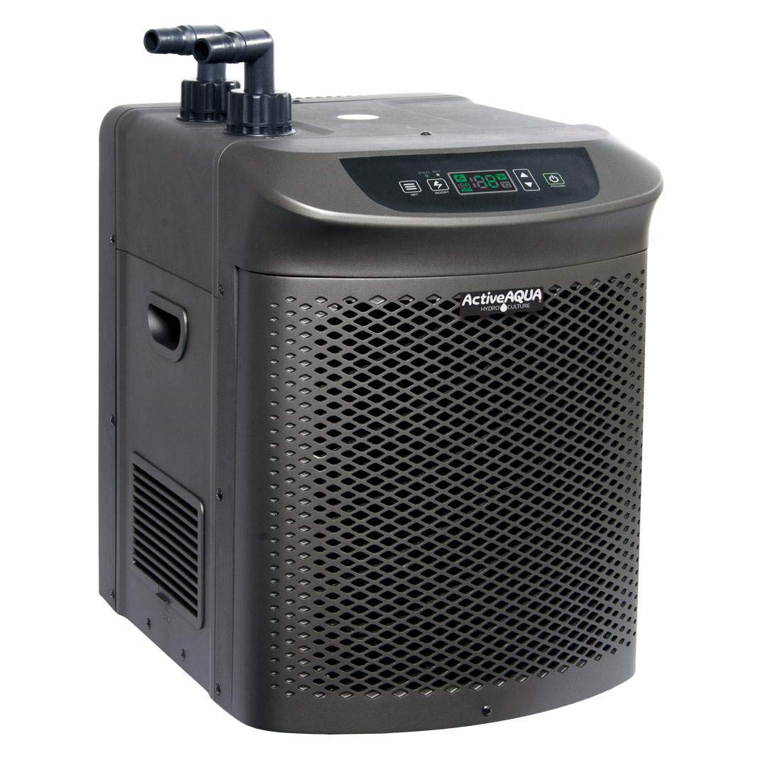 ACTIVEAQUA Active Aqua AACH50HP Water Chiller for Aquarium, Hydroponics, Bathtub - 0.5 HP, Fast Cooling, 90-172 Gallons, Titaniu
