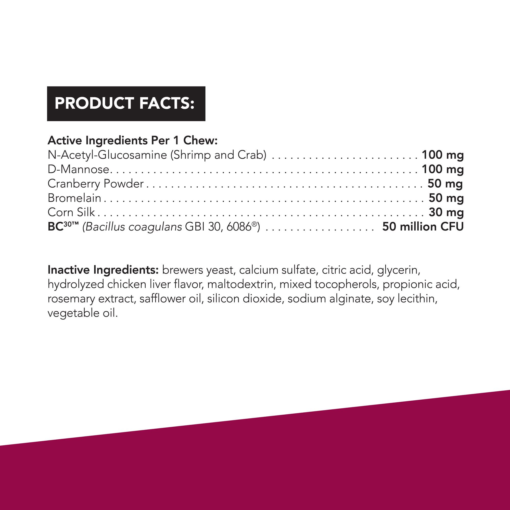 VetriScience UT Strength Feline Urinary Tract Supplement for Cats - Chews for Urinary Tract Support with Cranberry Powder, Brome