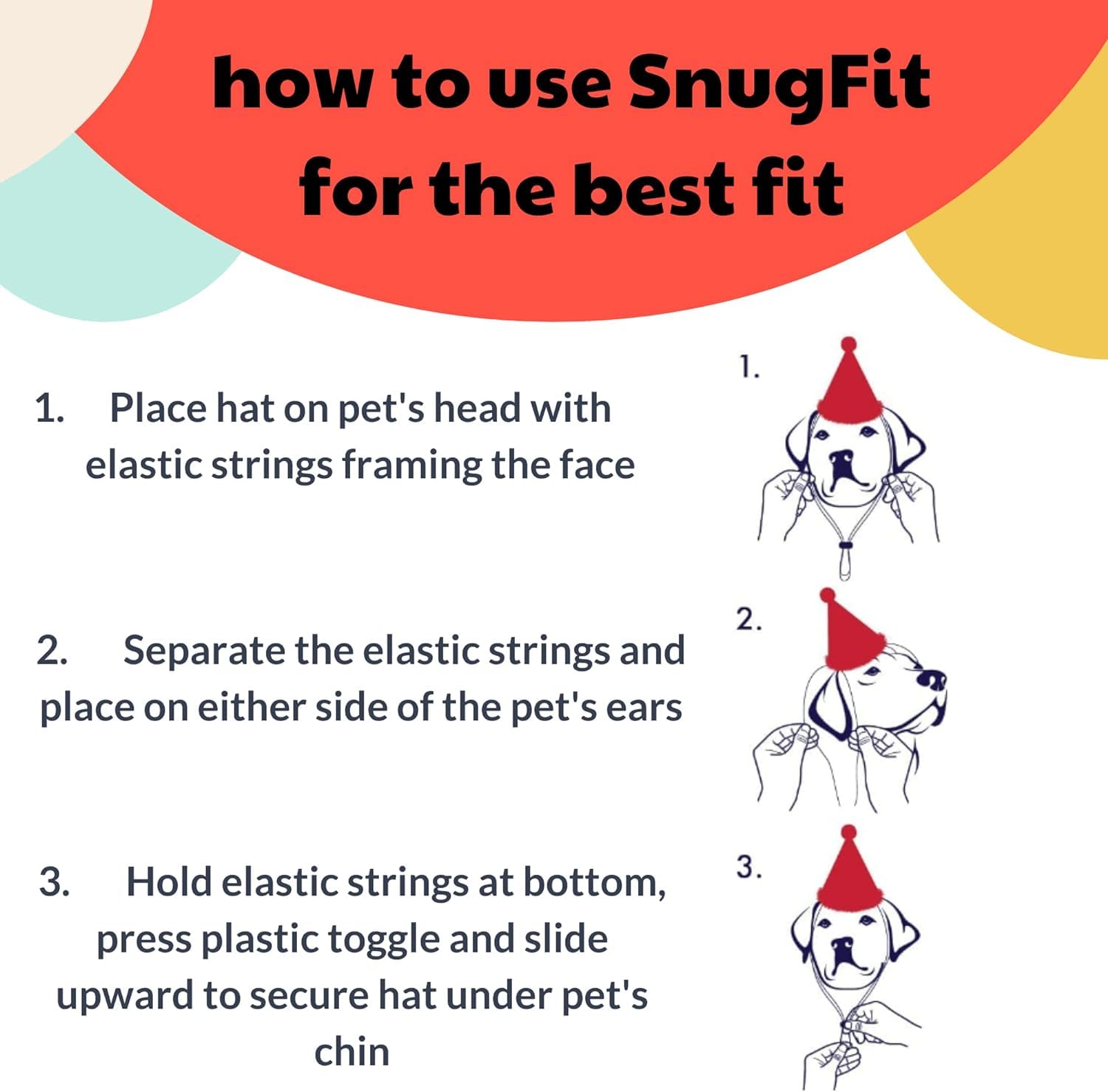 Huxley & Kent Pet Hat | Turkey Tester (Small) | Fun Thanksgiving Holiday Hat For Dogs/Cats | Cute, Comfortable And Fun | Snugfit