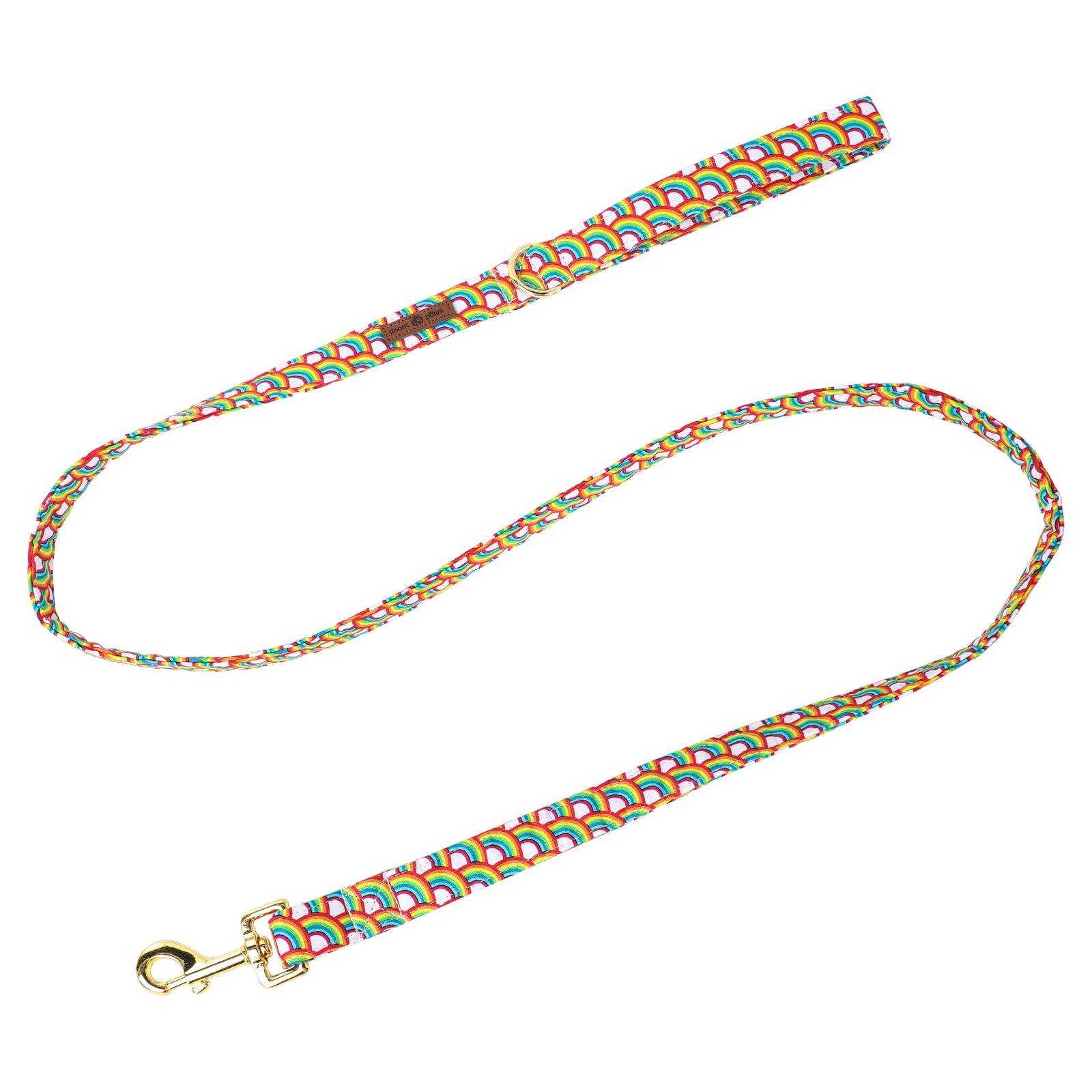 Lionet Paws Rainbow Lgbt Pride Dog Leash Matching Dogs Collar For Small Medium Dog