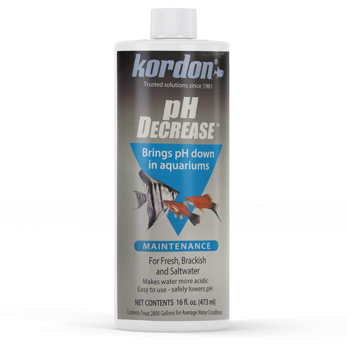 Kordon #35326 Ph Decrease Adjuster For Aquarium, 16-Ounce