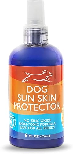 EBPP Dog Sunscreen Sun Skin Protector Spray 8 fl oz - Safe for All Breeds with No Zinc Oxide - Pet Protection and Moisturizer fo