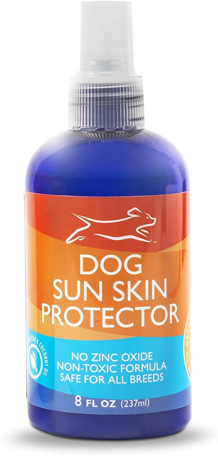 EBPP Dog Sunscreen Sun Skin Protector Spray 8 fl oz - Safe for All Breeds with No Zinc Oxide - Pet Protection and Moisturizer fo