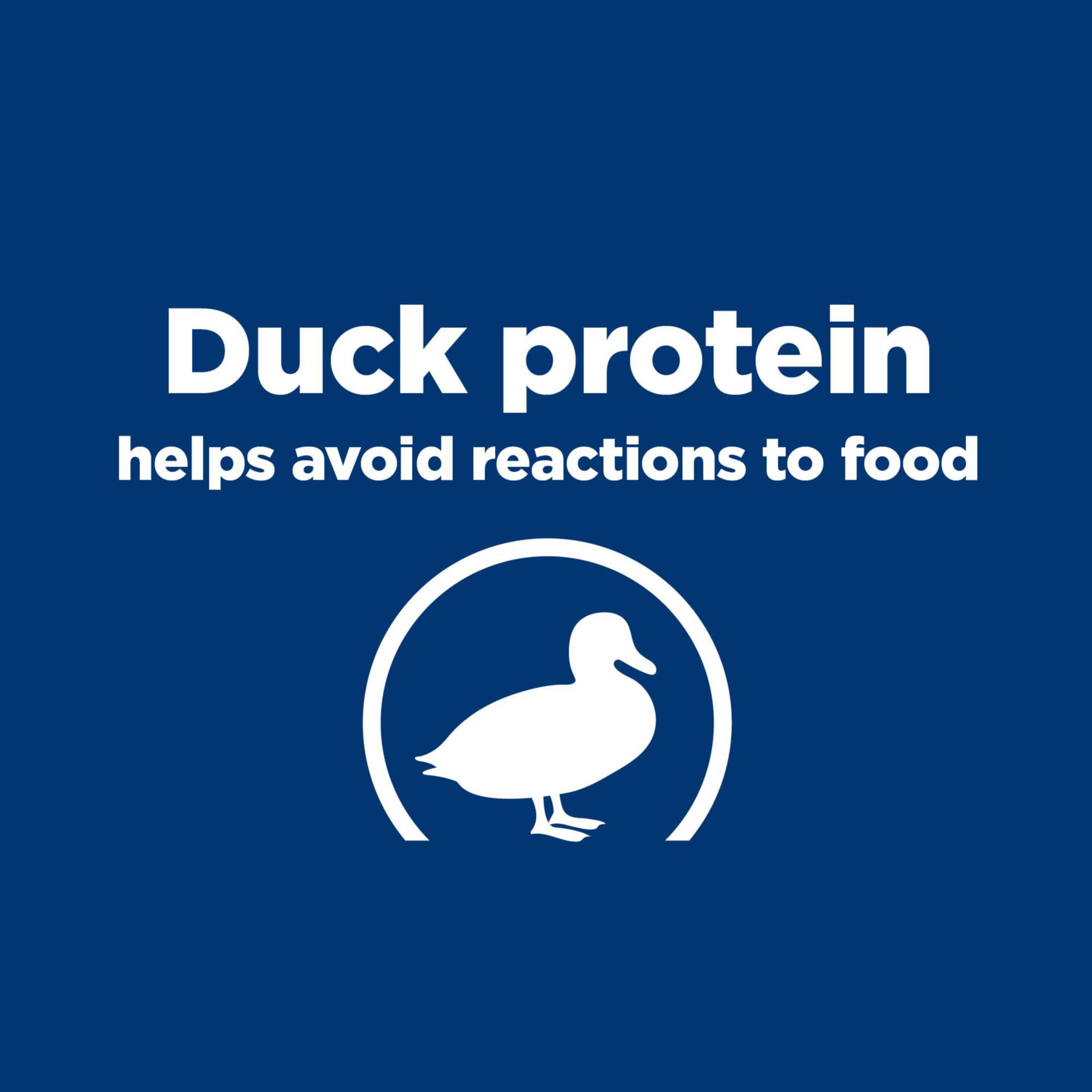 Hills Prescription Diet d/d Skin/Food Sensitivities Potato & Duck Formula Dry Dog Food, Veterinary Diet, 8 lb. Bag