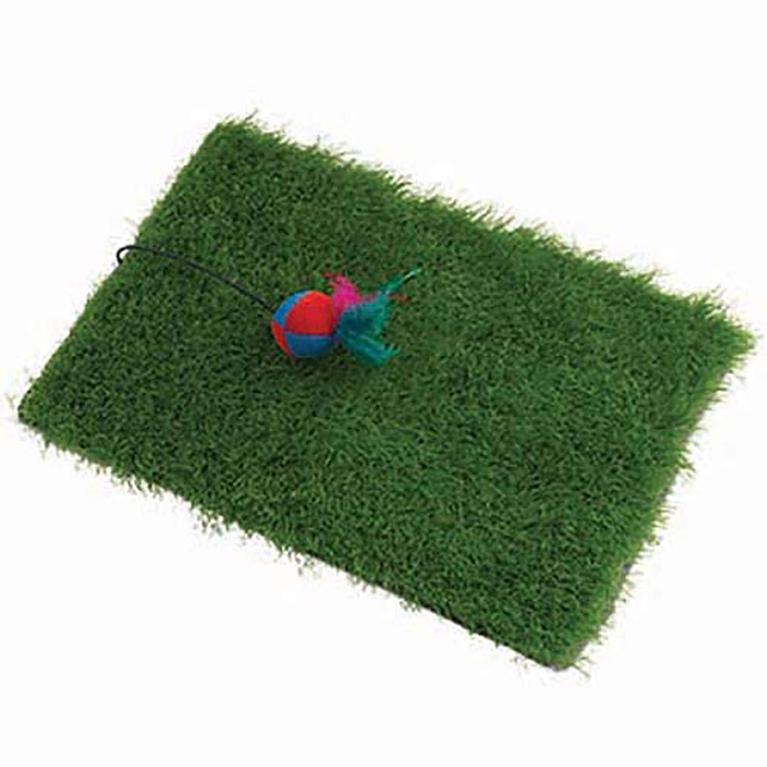 Petrageous 14008 Kitty Turf Scratcher With Feather/Ball