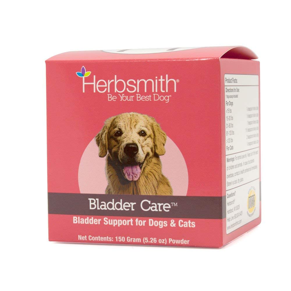 Herbsmith Bladder Care for Cats and Dogs - Maintains Urinary Health for Dogs and Cats - Dog and Cat Kidney Support - 150g Powder