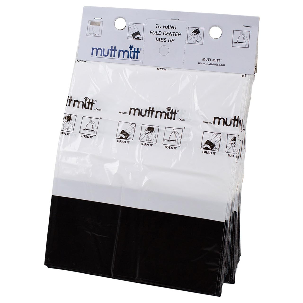 Mutt Mitt 2-Ply Dog Waste Pick-Up Bags Dispense-A-Mitt - 200 Dog Waste Bags In A Wall Mountable Box.