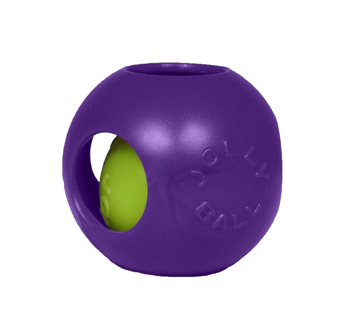 Jolly Pets Teaser Ball Dog Toy, Small/4.5 Inches, Purple