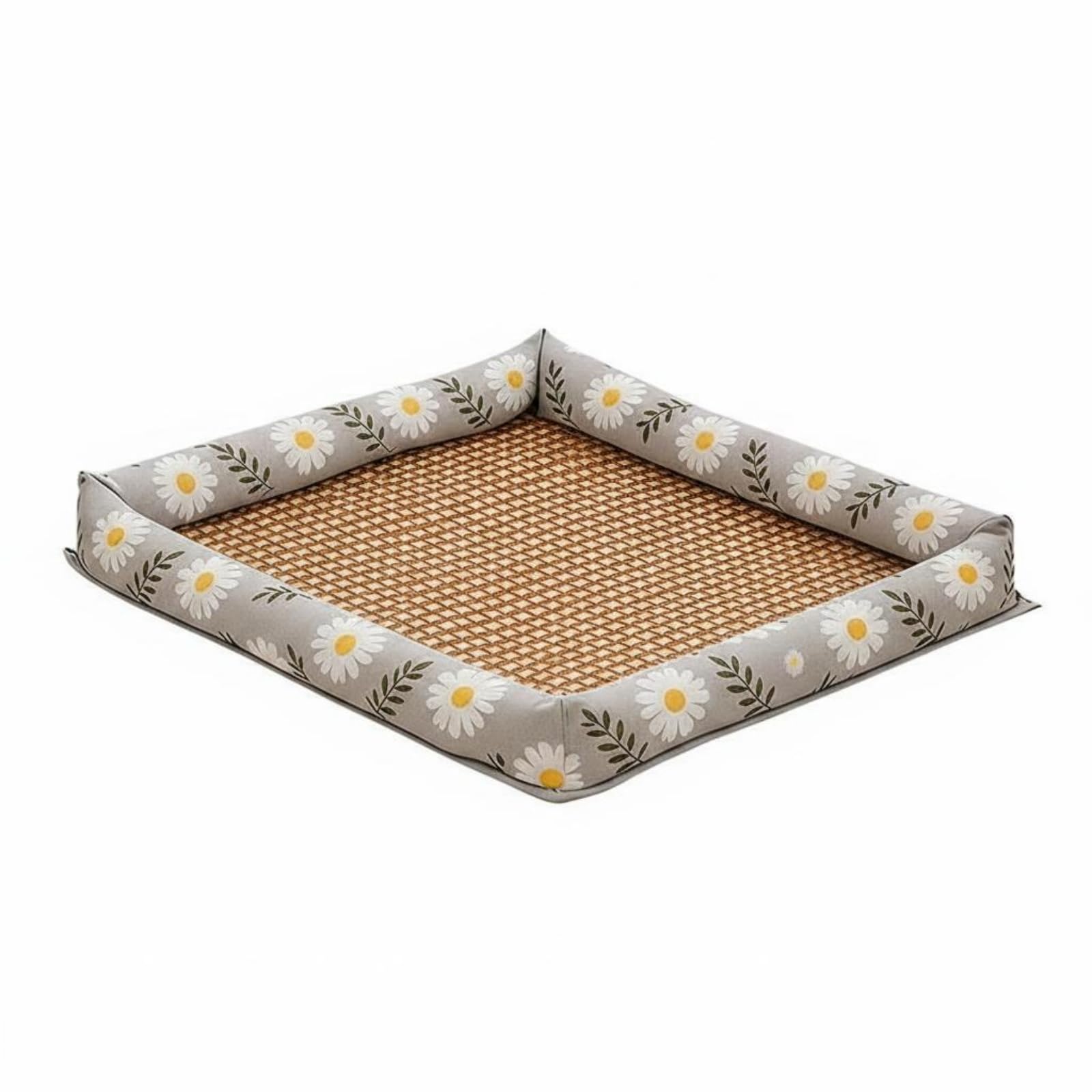 STYLEHEAVEN Breathable Summer Pet Mat Soft Cooling Dog Bed Mat Easy to Clean Ice Silk Cooling Pad Washable for Small Dogs, Cats,