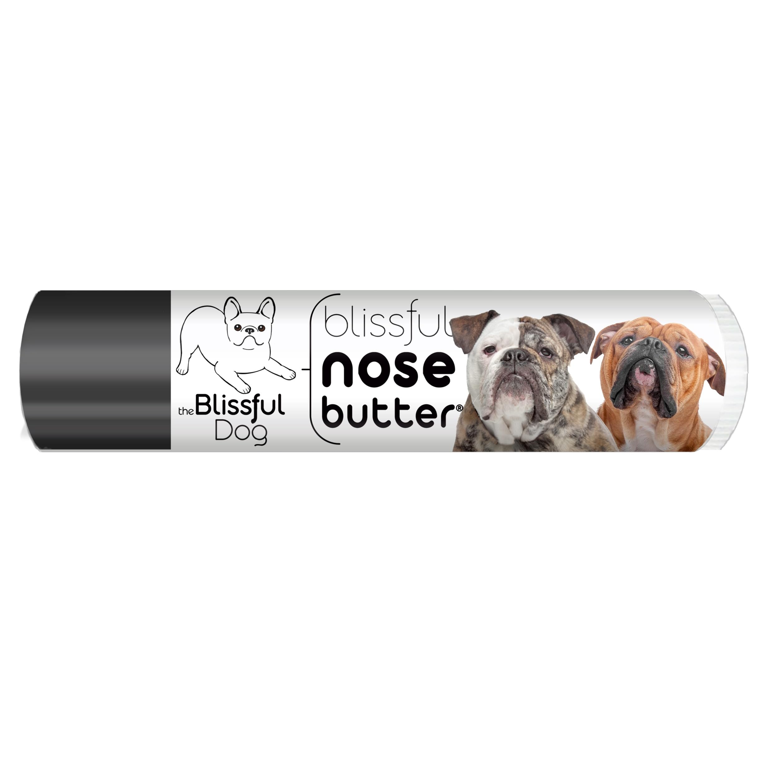 The Blissful Dog Olde English Bulldogge Unscented Nose Butter - Dog Nose Butter, 0.15 Ounce