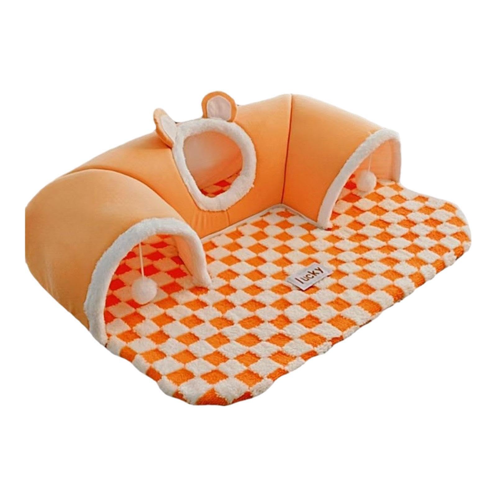 The Style Sutra Cat Tunnel Bed Exercise Portable Playing Hut For Indoor Cats Outdoor Hamster S|Cat Supplies|Toys