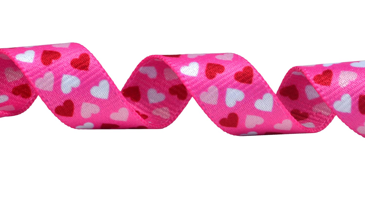 Mihqy Dog Collar - Adjustable Heart Dog Collar - Love Theme - Perfect For Small Medium Large Dogs(Pink Heart,L)