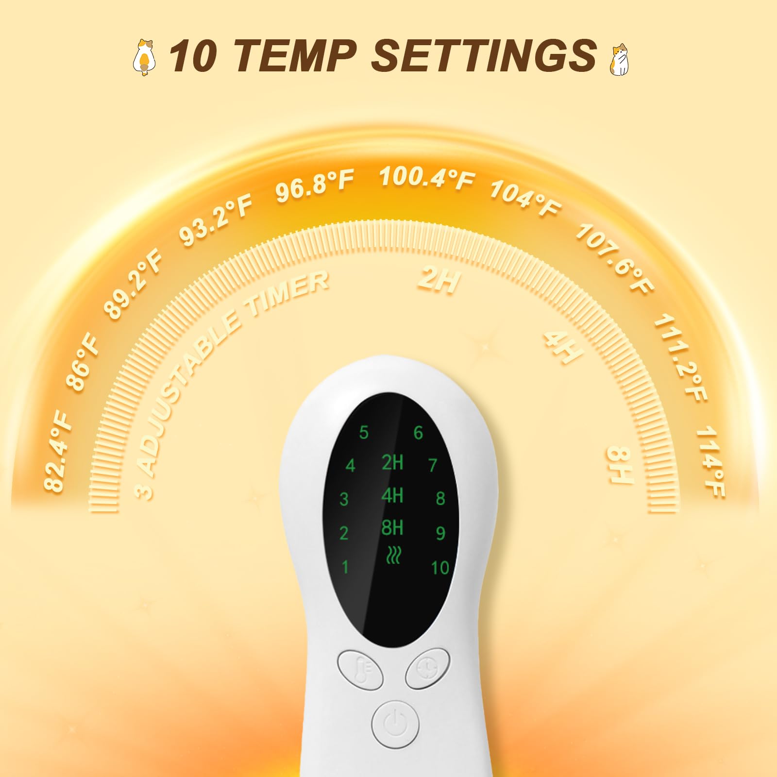 Heated Cat House, Cat Shelter Indoor, Weatherproof Waterproof Plastic Stackable Cat House For Winter With Heating Mat(Gray)