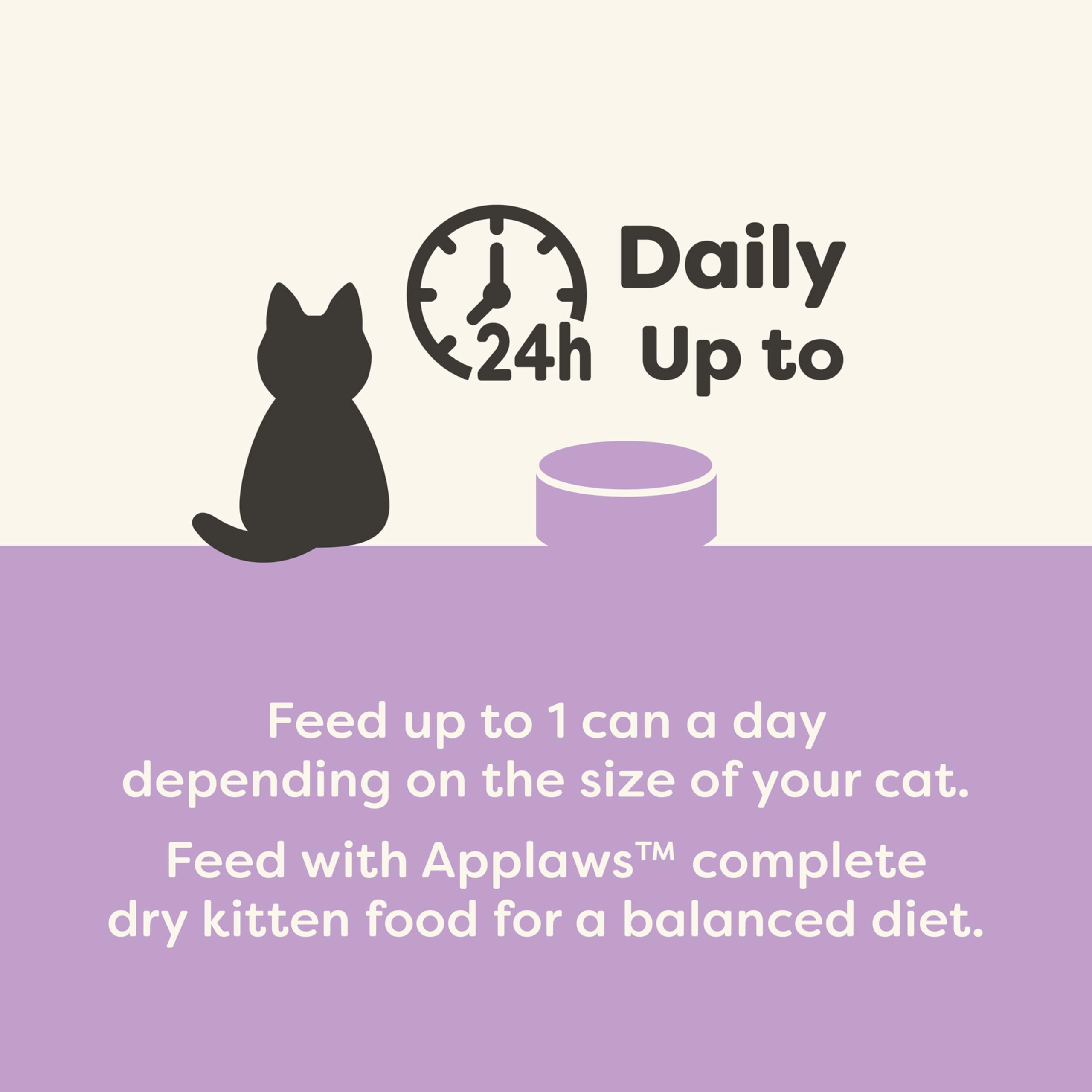Applaws Natural Wet Kitten Food, Limited and Natural Ingredients, High Protein with No Artificial Additives, Kitten Variety Sele