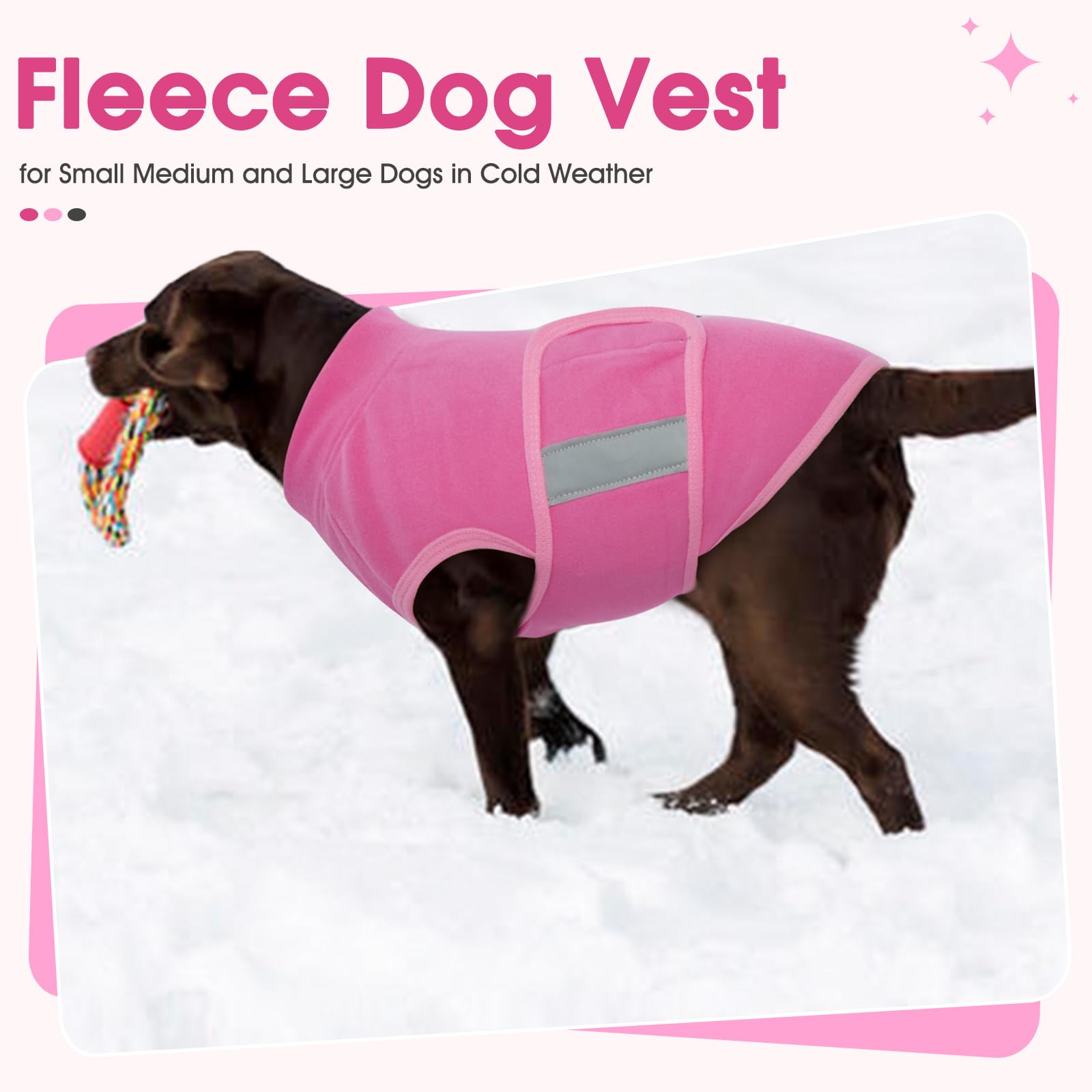 Nanaki Fleece Vest Cold Winter Sweatshirt, Soft Sweater Jacket, Adjustable Pullover, Warm Clothes, Fall Plush Coat For Dogs And