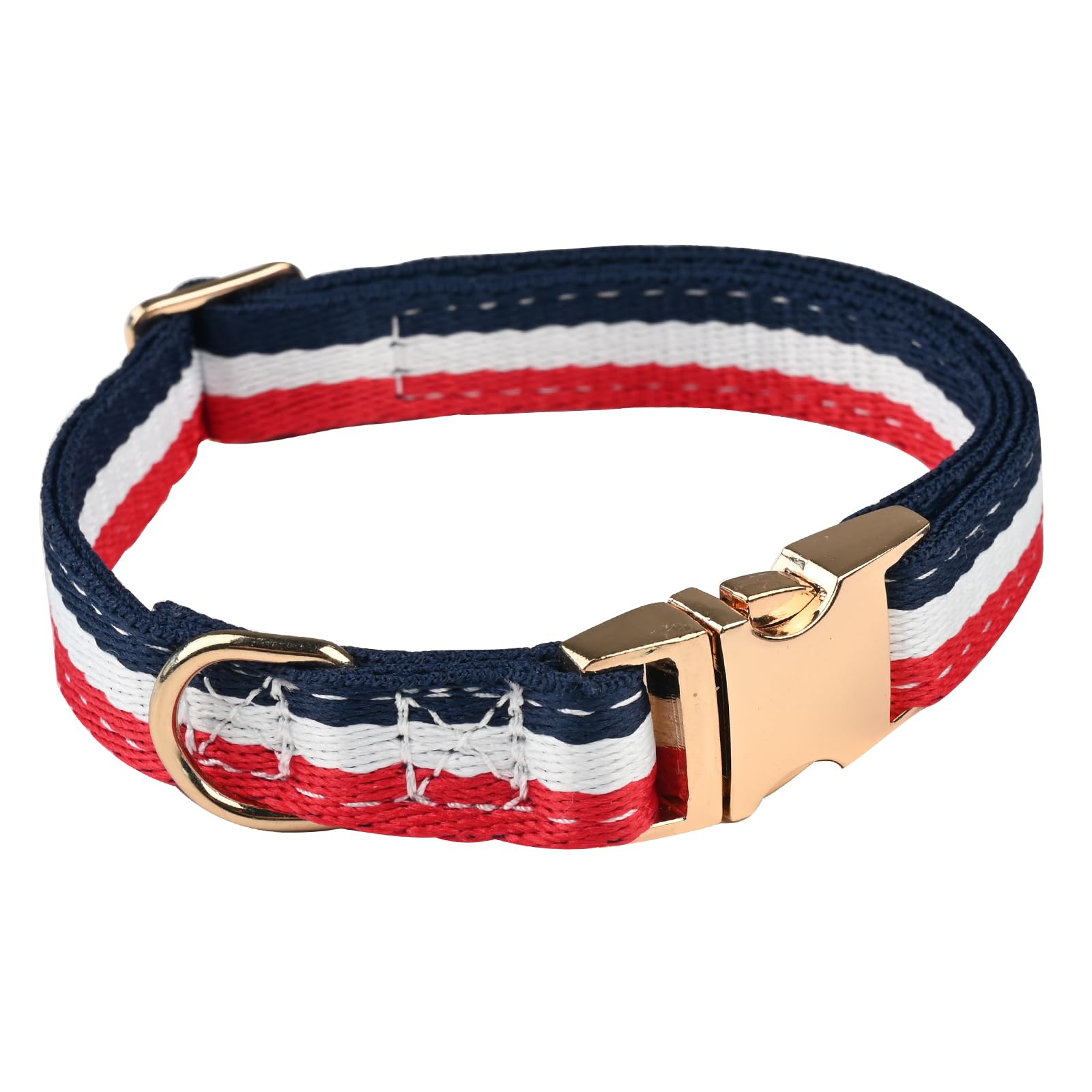 Nisiye Luxury Dog Collar, Cute Dog Collars, Durable Pet Collars With Metal Buckle Safety For Large Dogs