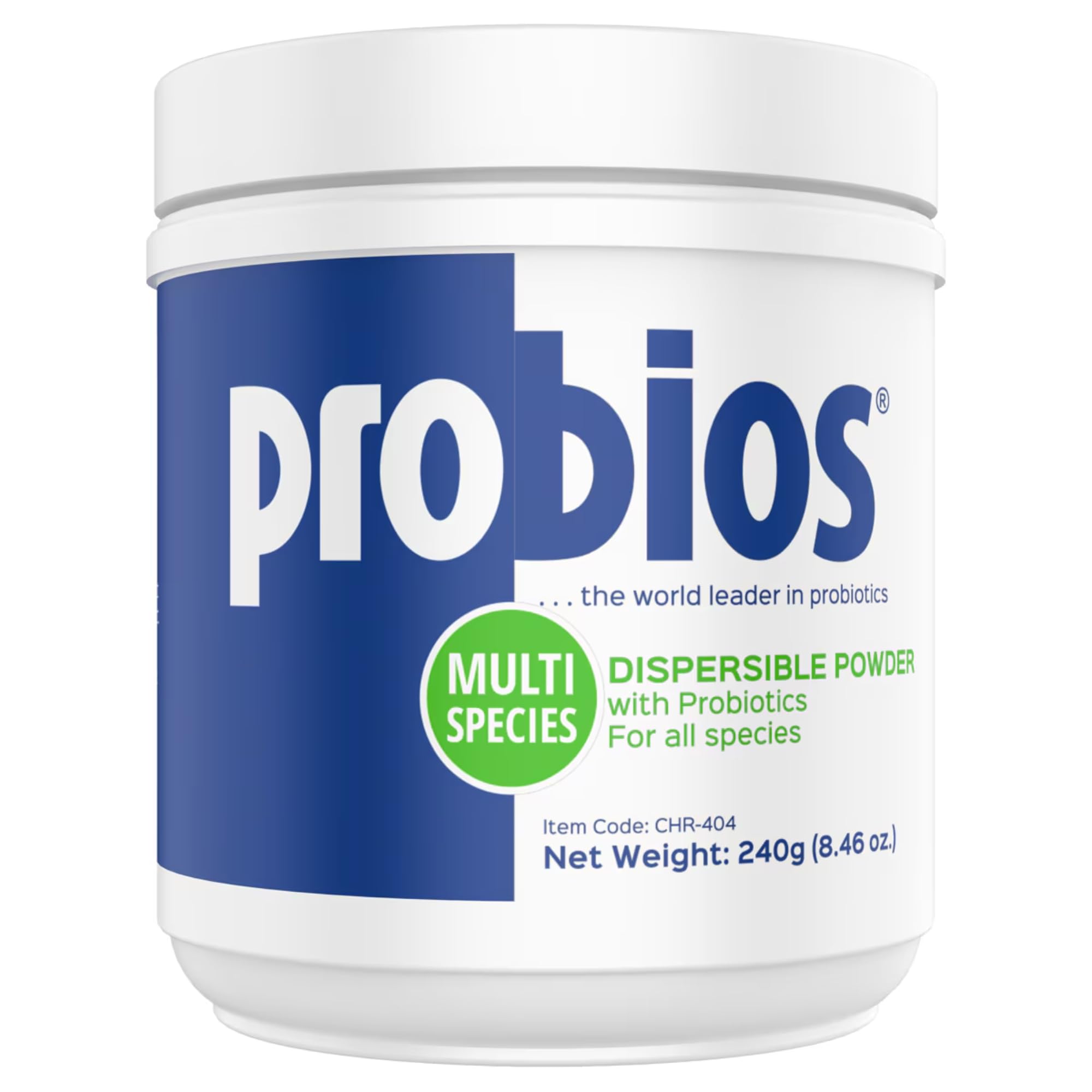 Probios Digestive Support Probiotic for Dogs, Horses, Cats, Gut Health Powder for All Species, Daily Supplement for Digestion Im
