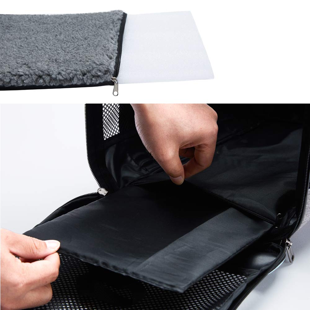 Vceoa 19X12X12 Inches Cat, Dog Carrier For Pets Up To 22 Lbs, Soft-Sided Cat Bag Animal Carriers Travel Puppy Carry As A Toy Of