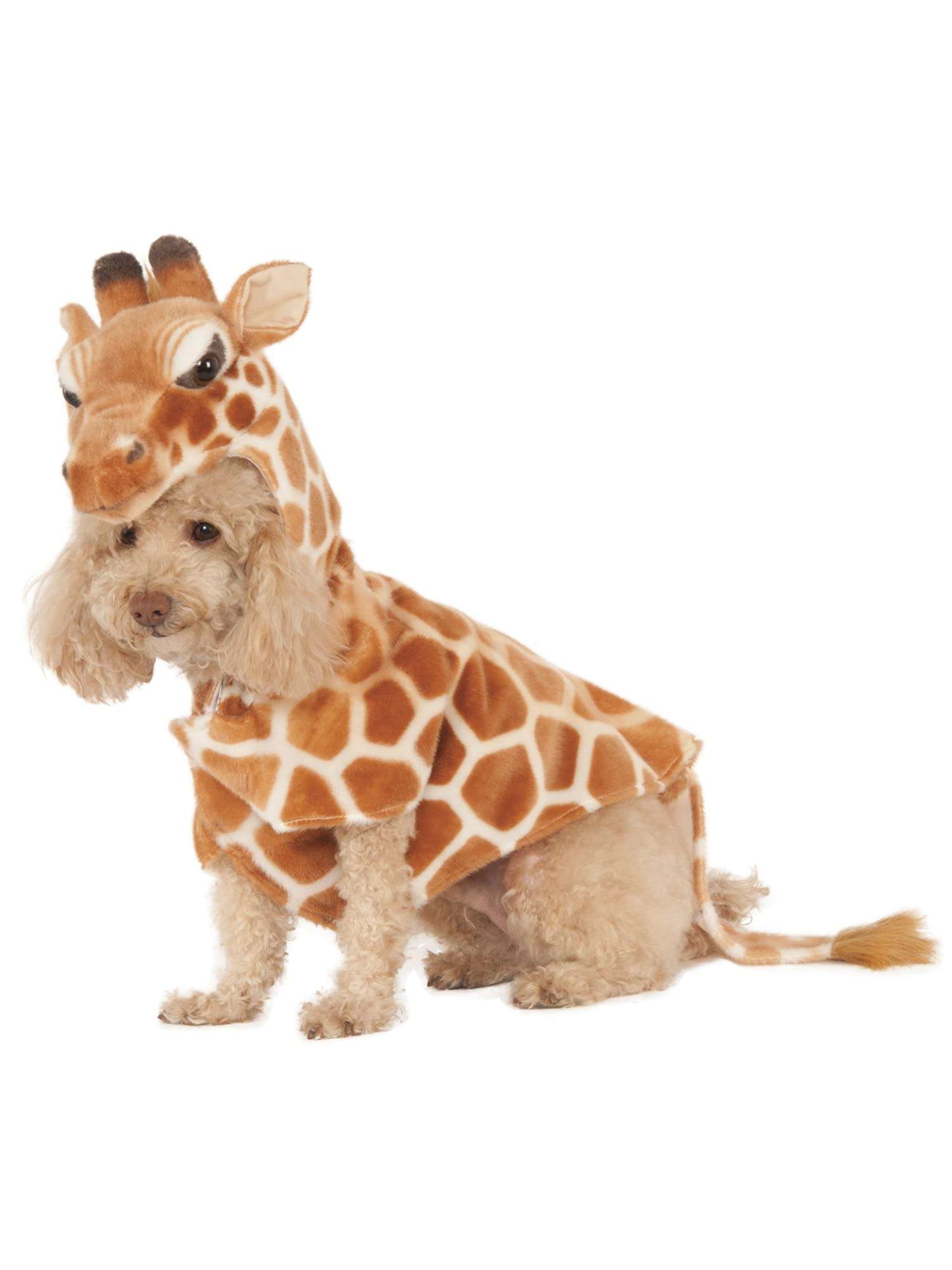 Rubie's Giraffe Hoodie for Pets, Medium, Multicolor, Polyester, Model 580408 M
