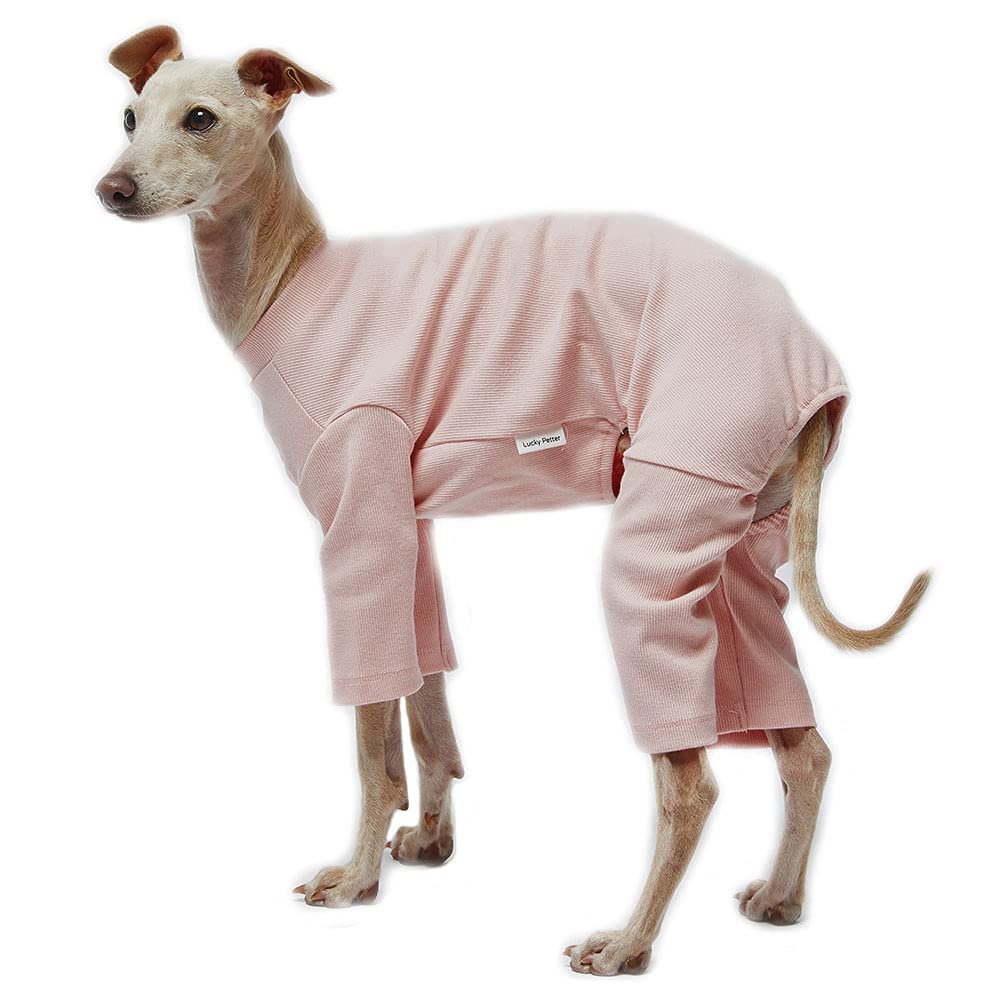 Lucky Petter Basic Soft Dog Pajamas For Small Dog Onesie Doggie Jammies Dog Shirt Stretchable Dog Jumpsuit Bodysuit Pjs (X-Small