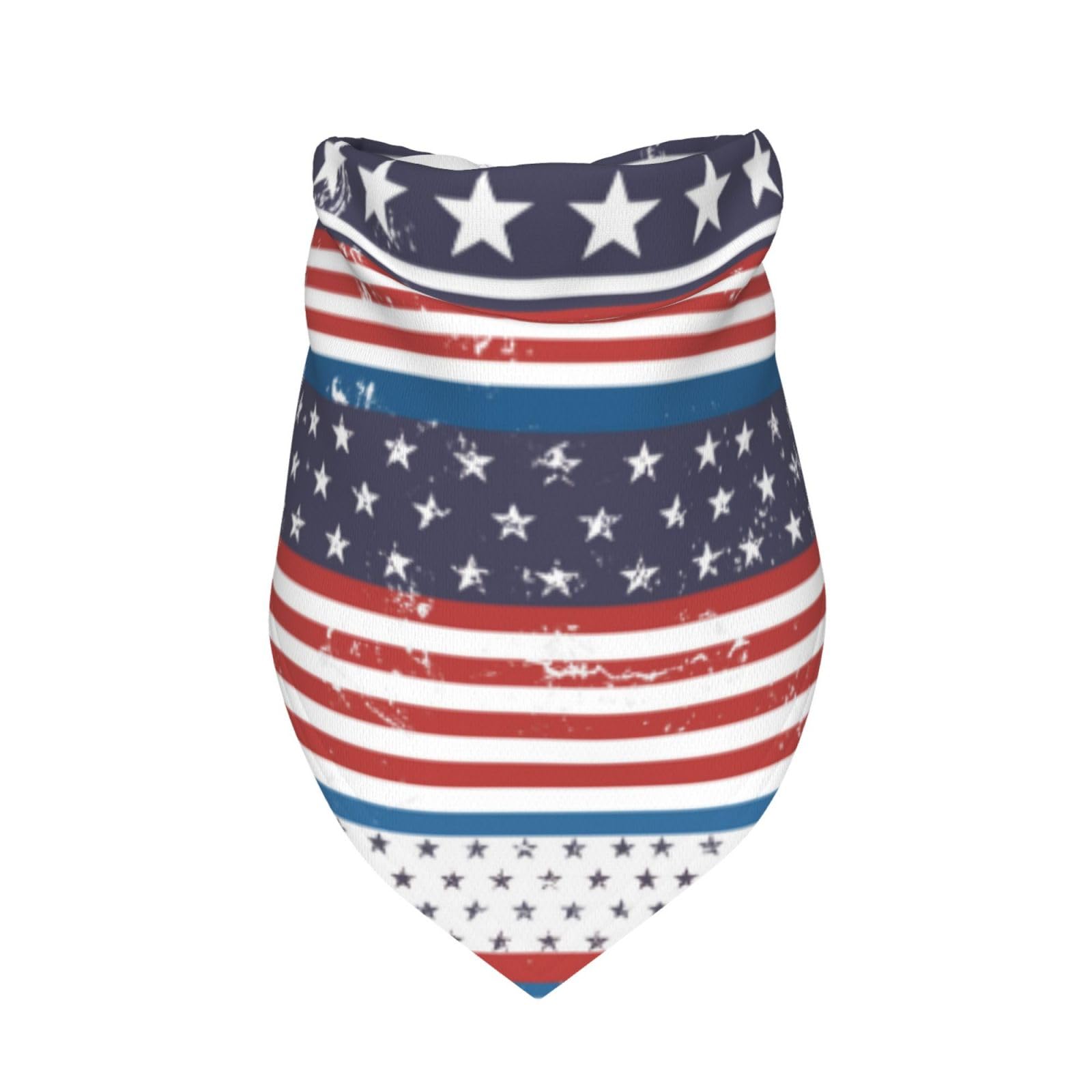 American Flag Stars Stripes Dog Bandana Scarf Triangle Bibs Pet Accessories Cat Kerchief