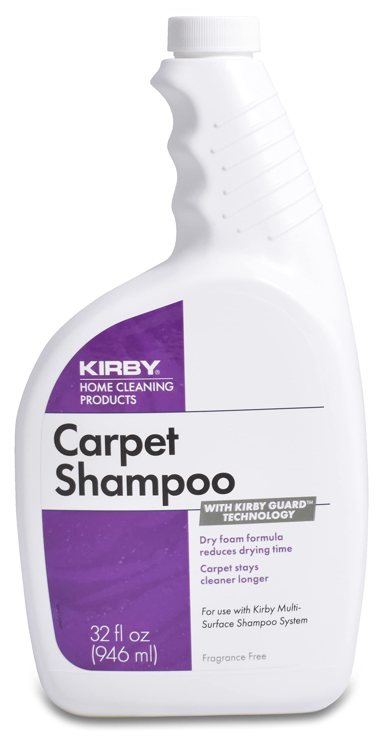 Kirby Shampoo & Stain Carpet Shampoo-Rug Remover & Odor Eliminator, Smell Neutralizer Solution-Remove Dog And Cat Stains, 32Oz, 