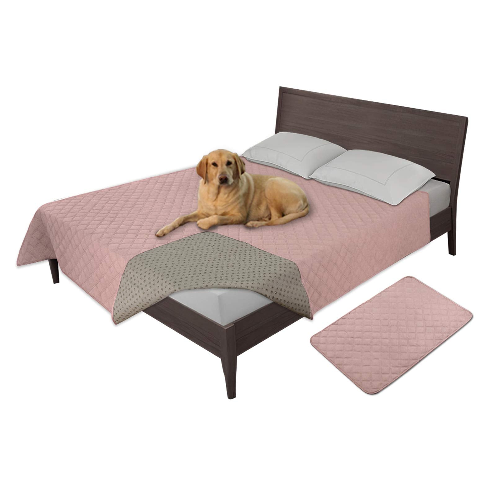 Easy-Going 100% Waterproof Dog Bed Cover, Non-Slip Pet Blanket For Furniture, Washable Couch Cover, Repleasement Sofa Cover (120