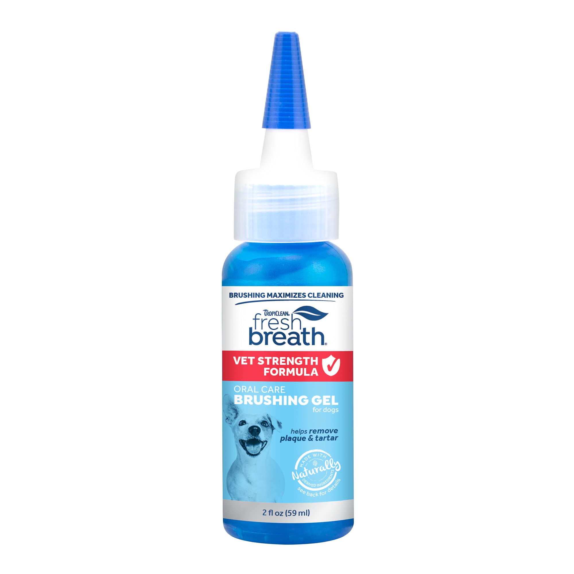 Fresh Breath Certified Wellness Collection Vet Strength Oral Care Kit for Large Dogs | Removes Plaque & Tartar | Freshens Bad Do