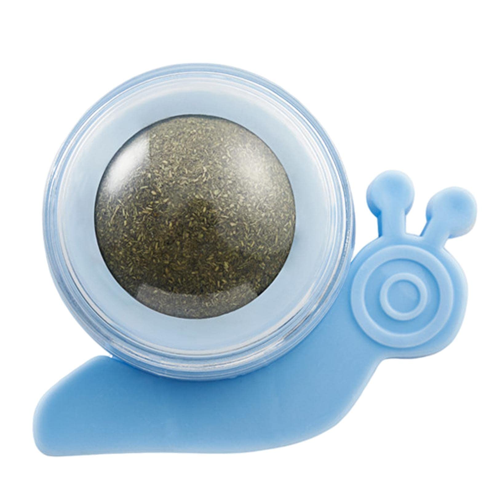 Ecomistiq Rotating Catnip Ball Toy Cats Chew Grinding Teeth For Pet Supplies Blue| Toys| Cat |Pet