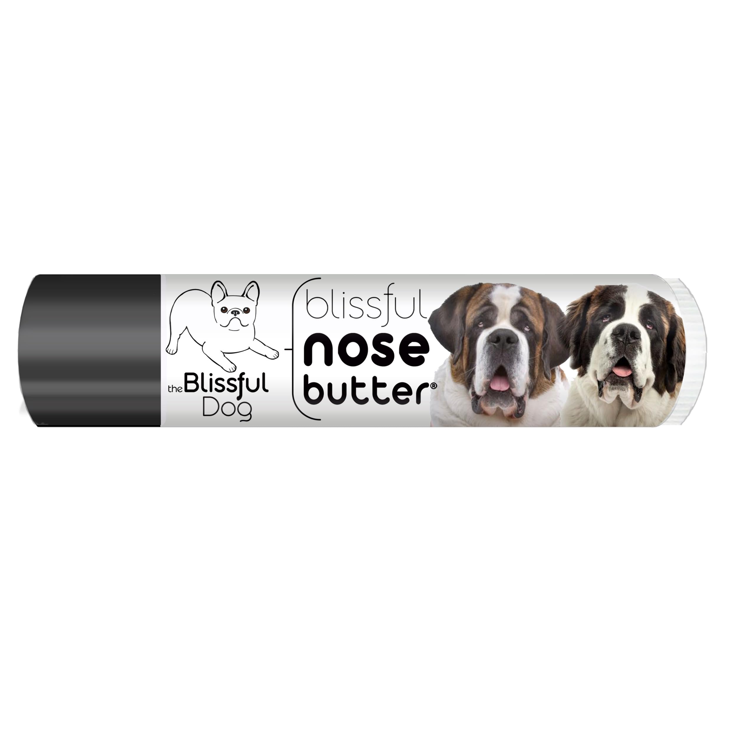 The Blissful Dog Saint Bernard Unscented Nose Butter - Dog Nose Butter, 0.15 Ounce