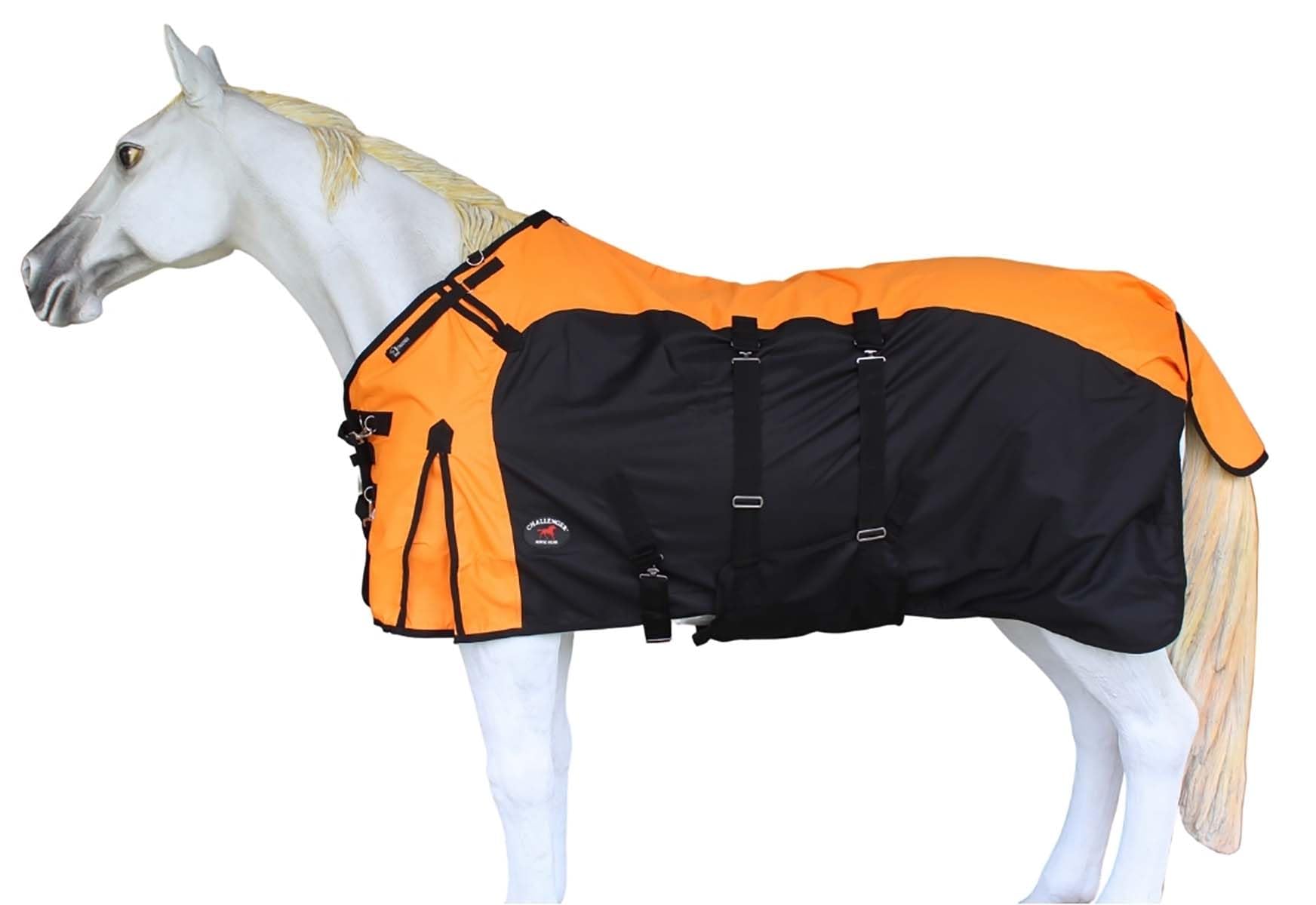 CHALLENGER 72 1200D Turnout Waterproof Fleece Lined Medium Winter Blanket Sheet 382LG