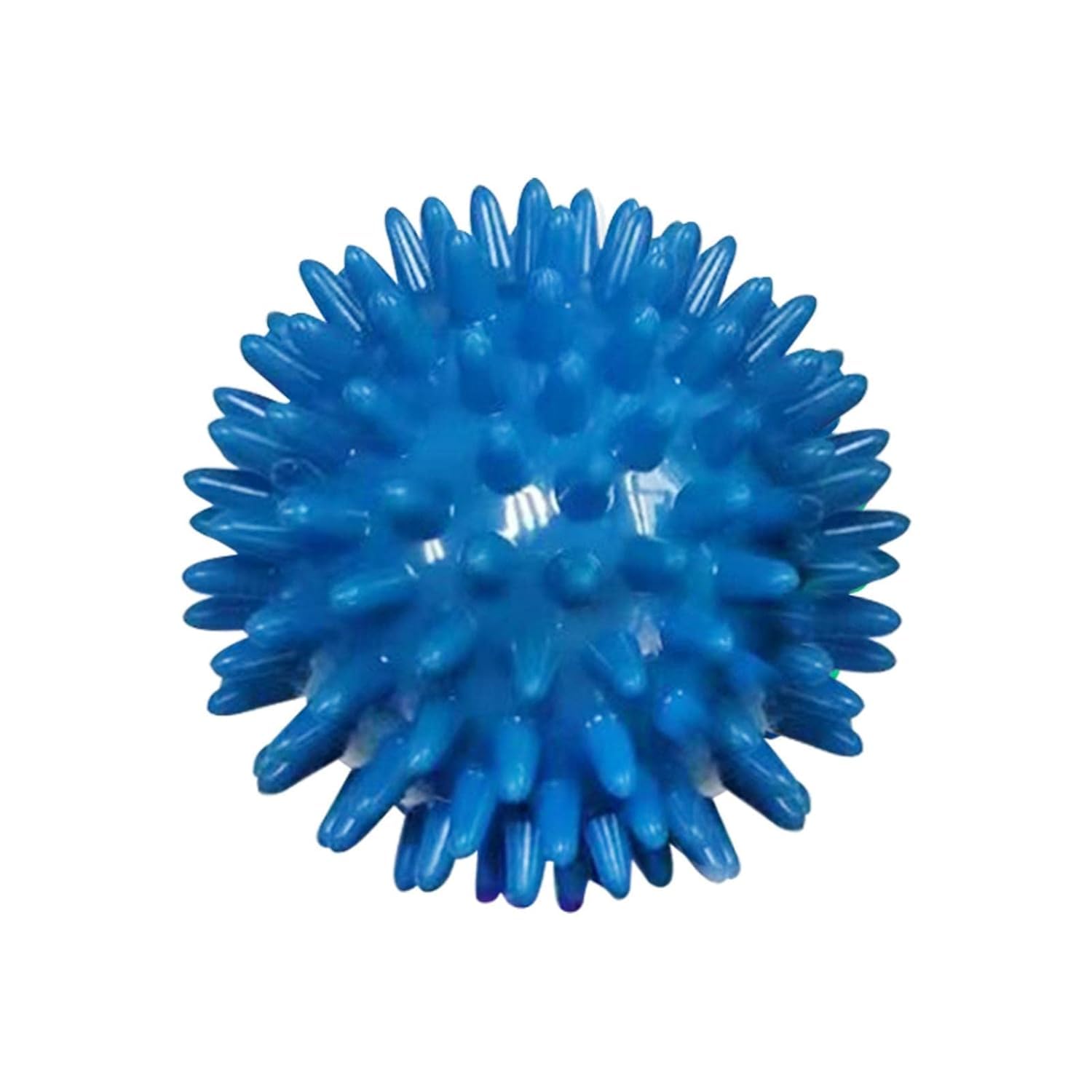 Madhabi Spike Squeaky TPR Rubber Ball  Bouncy Chew Toy for Dogs & Cats | Durable Teeth Cleaning Toy for Dental Health, Interact