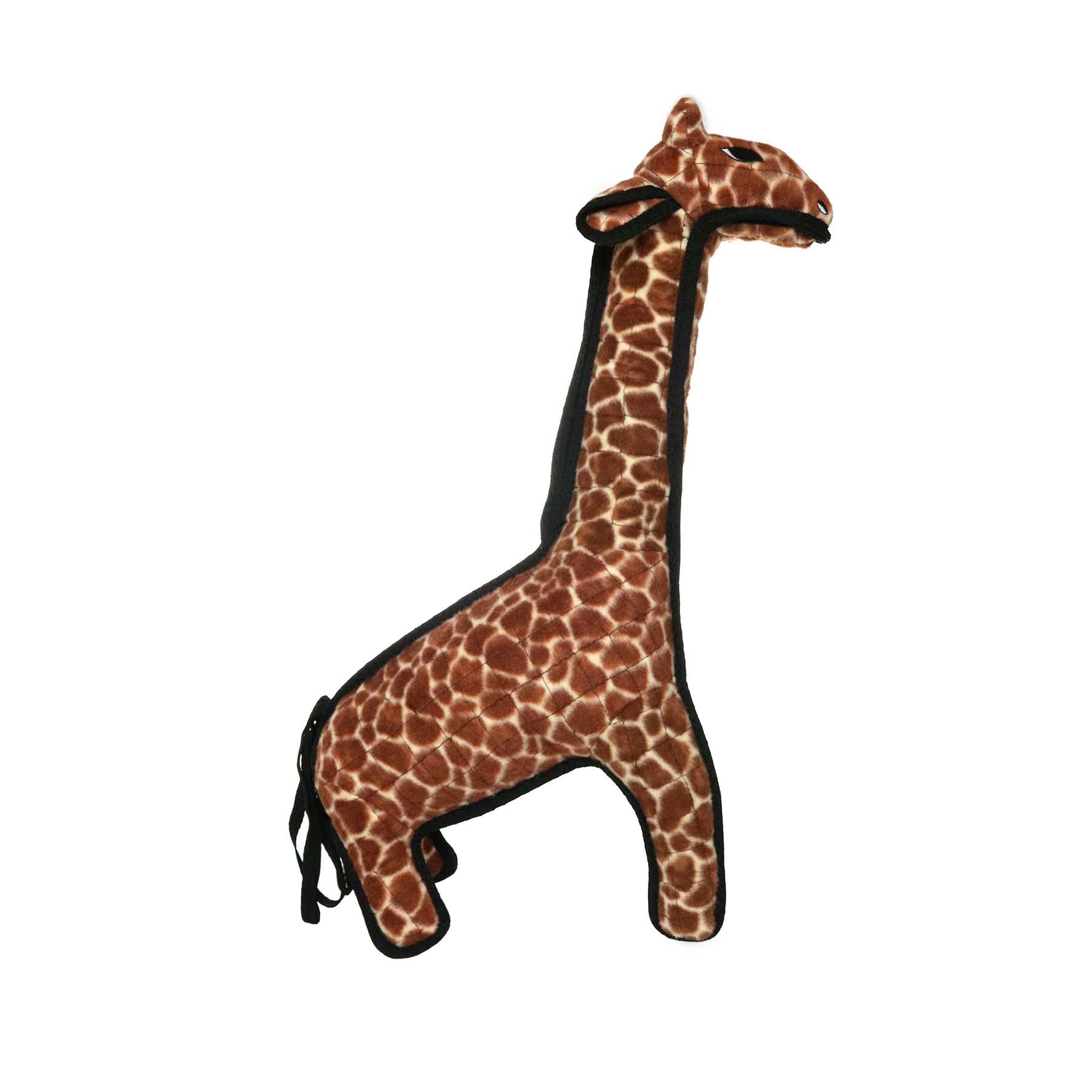 Tuffy - World'S Tuffest Soft Dog Toy - Zoo Giraffe - Multiple Layers. Made Durable, Strong & Tough. Interactive Play (Tug, Toss
