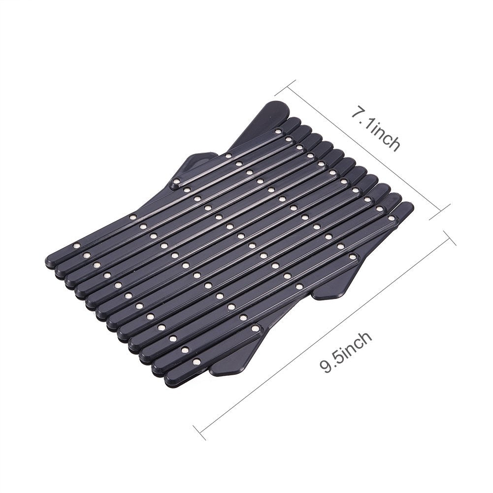 Blueshyhall Car Window Pet Gate Fence 2Pcs, Dog Puppy Universal Ventilation Grill Mesh Vent Guard, Safety Window Protection Mesh