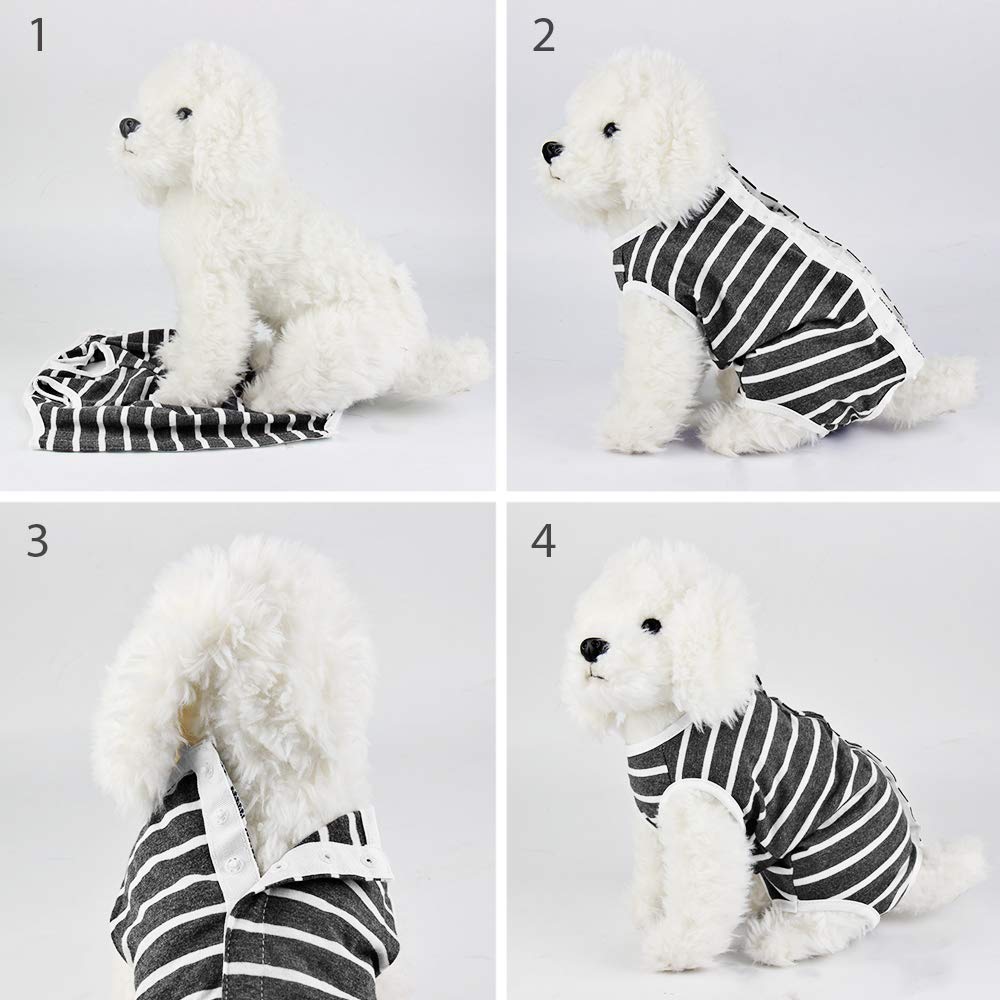 Due Felice Dog Diapers Period Suit For Female Dog Sanitary Panties In Heat Male Doggy Diapers Cover Dog Onesie To Keep Diaper On