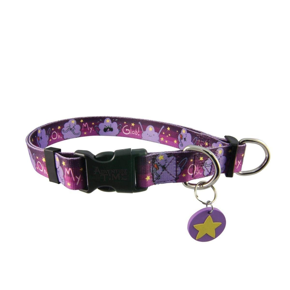 Adventure Time Lumpy Space Princess OMGlob Adjustable Nylon Dog Collar (Small)